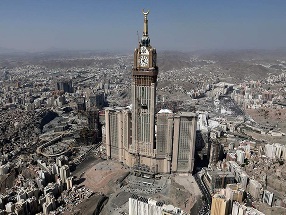 abraj al bait mecca bangunan paling besar di dunia