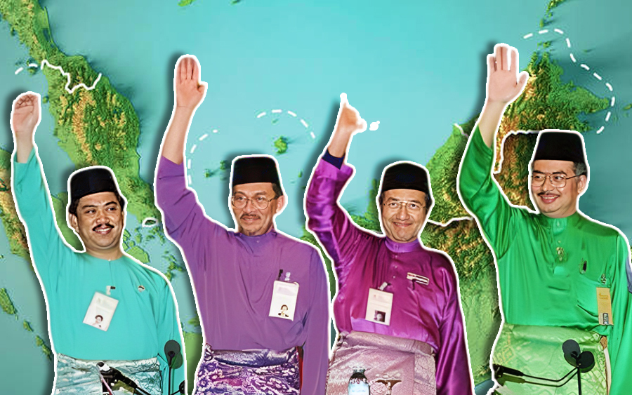 ahli politik malaysia anwar mahathir najib muhyiddin