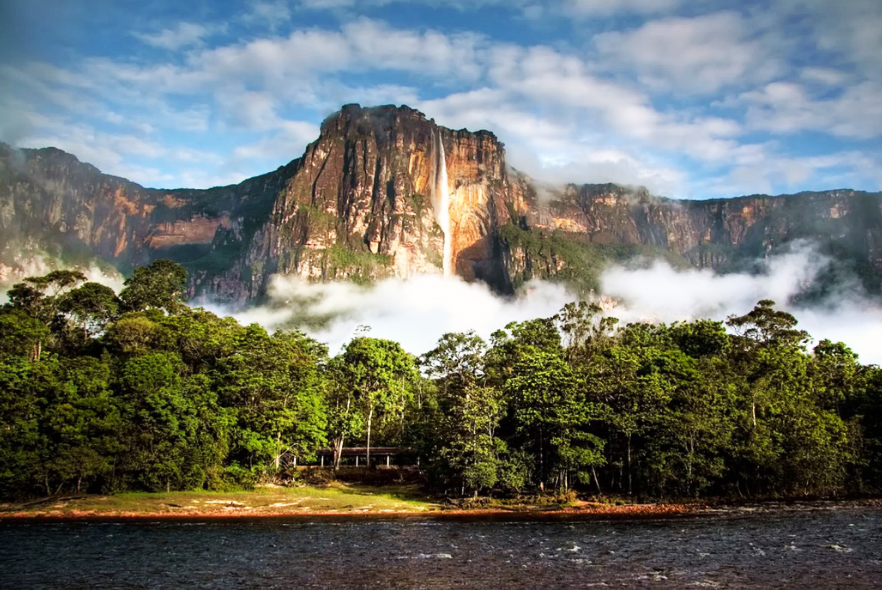 air terjun angel di venezuela adalah yang tertinggi di dunia