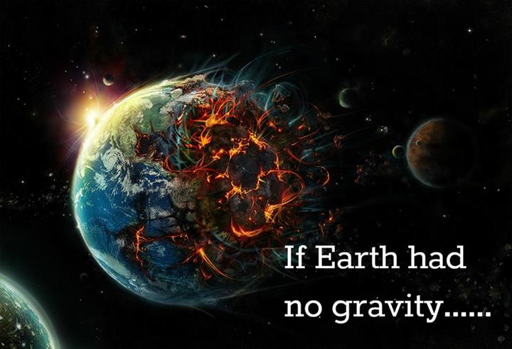 apa akan terjadi kepada bumi tanpa graviti