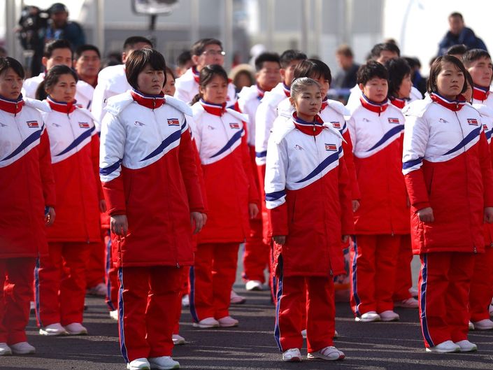 atlet korea utara olimpik musim sejuk