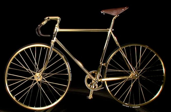 aurumania crystal edition gold bike basikal paling mahal di dunia