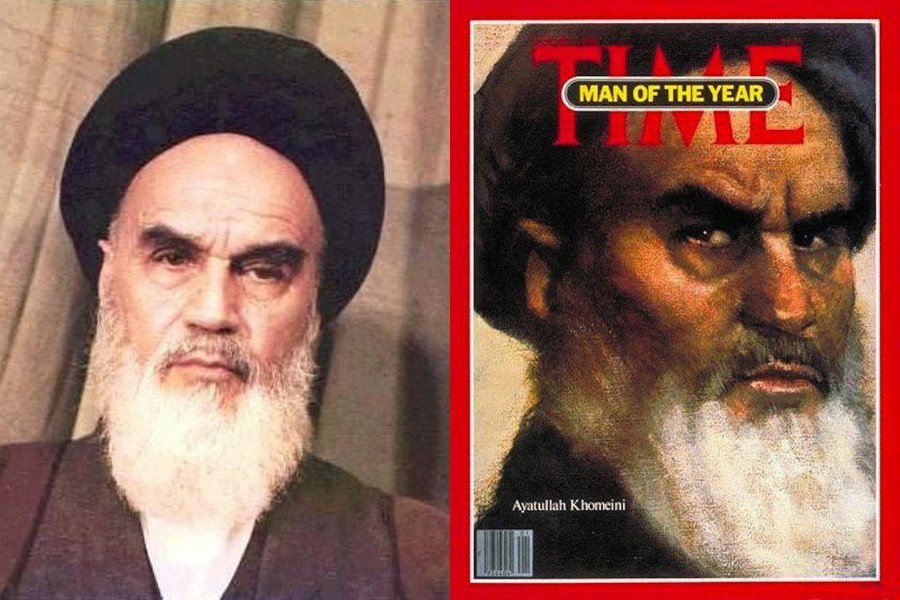 ayatollah khomeini tokoh individu tahunan majalah time