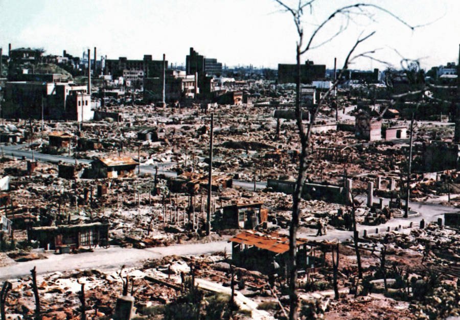 bandar hiroshima setelah dibom