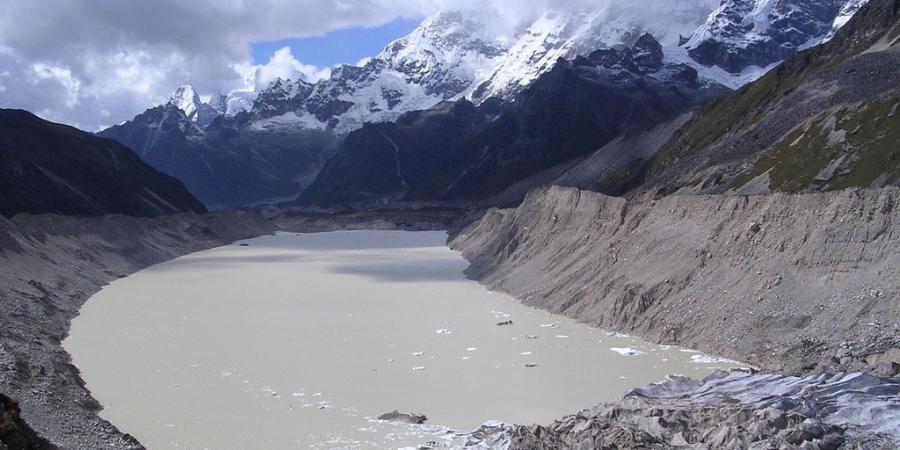 banjir akibat pencairan glasier