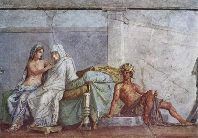 bapa dan anak perempuan di zaman rom kuno