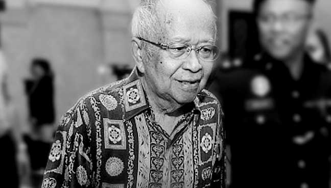 bekas ketua audit negara ishak tadin meninggal dunia di usia 86 tahun