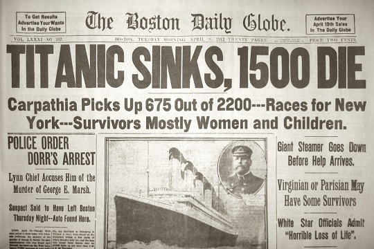berita kemalangan titanic 222