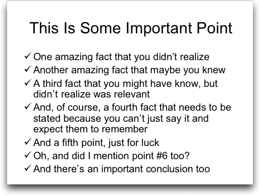 boring powerpoint slide