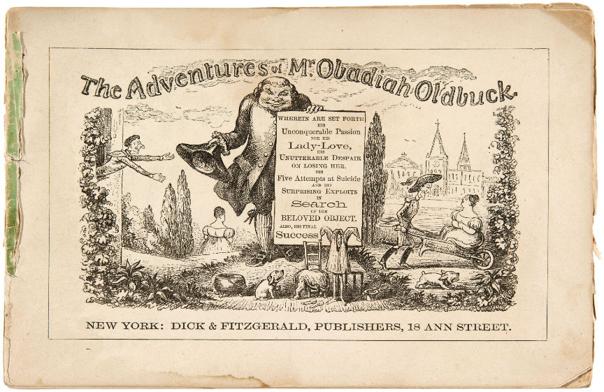 buku komik pertama di dunia the adventures of obadiah oldbuck