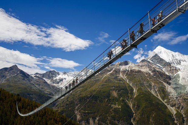 charles kuonen jambatan gantung terpanjang di dunia
