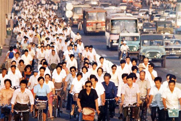 chinese bikes pekerja berbasikal