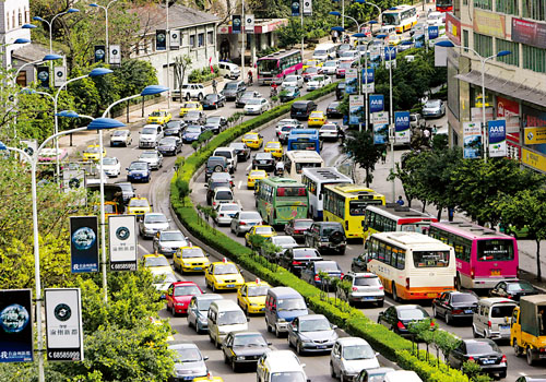 chongqing trafik sesak paling teruk dalam dunia