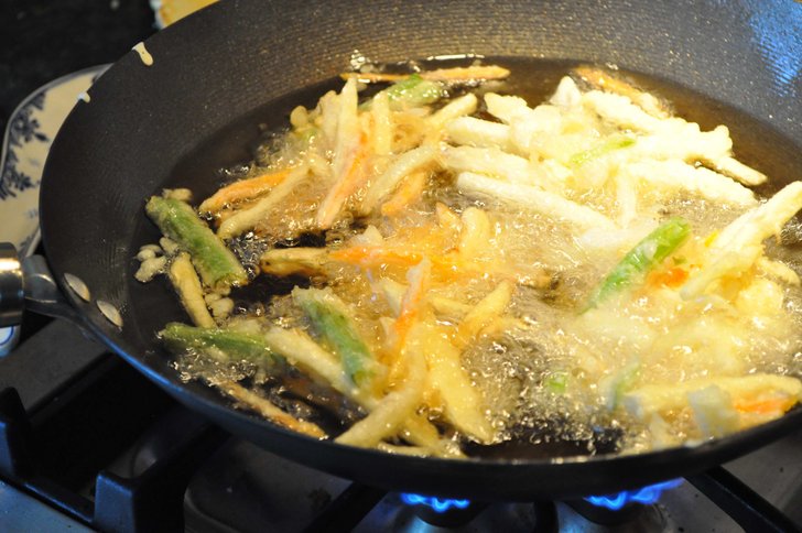 deep fry sayur adalah kaedah paling tidak sihat
