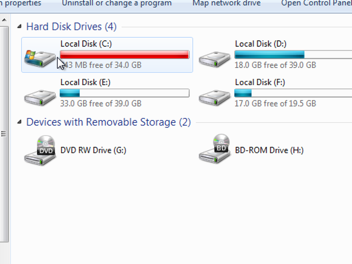 disk partition my computer