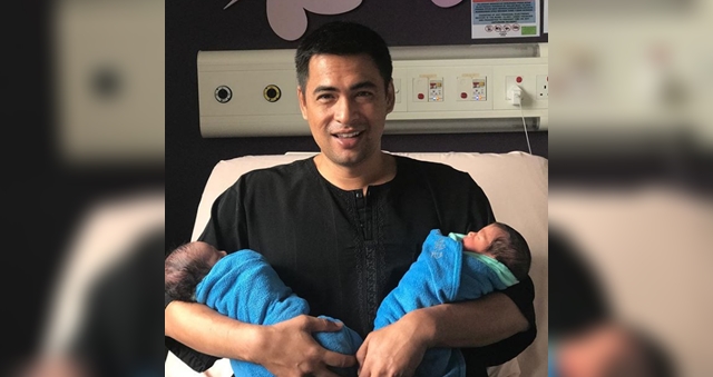 dr sheikh muszaphar terima anak kembar di hari lahirnya 1