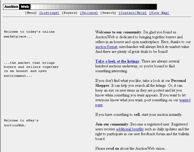 ebay sebelum ini dikenali sebagai auctionweb