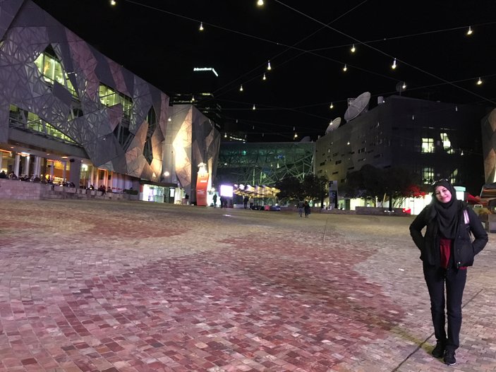 federation square night itinerary melbourne
