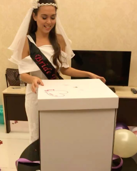 fesyen majlis bridal shower siti saleha dikecam 3