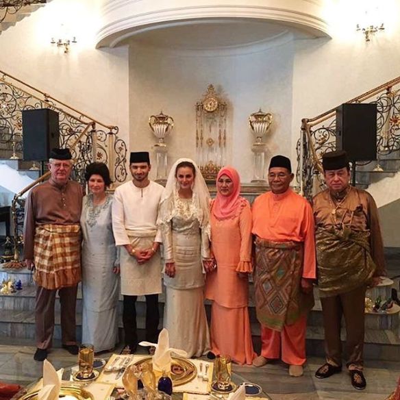 foto sekitar majlis akad nikah juliana evans dan tengku sharifuddin 5