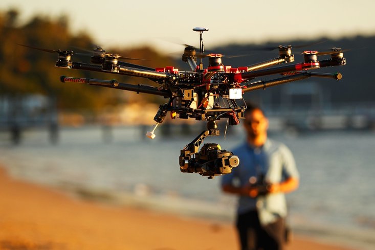 fungsi kamera pada drone