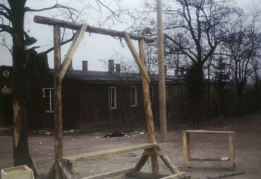 gallows at buchenwald