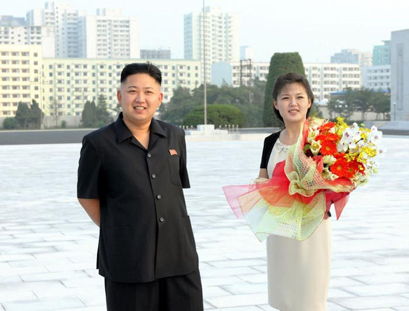 gambar perkahwinan kim jong un dan sol ju