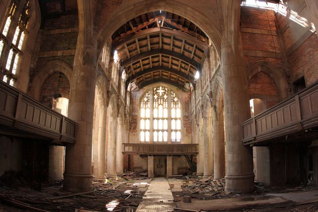gary methodist church abandoned