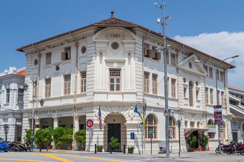 georgetown penang malaysia bangunan british kolonial