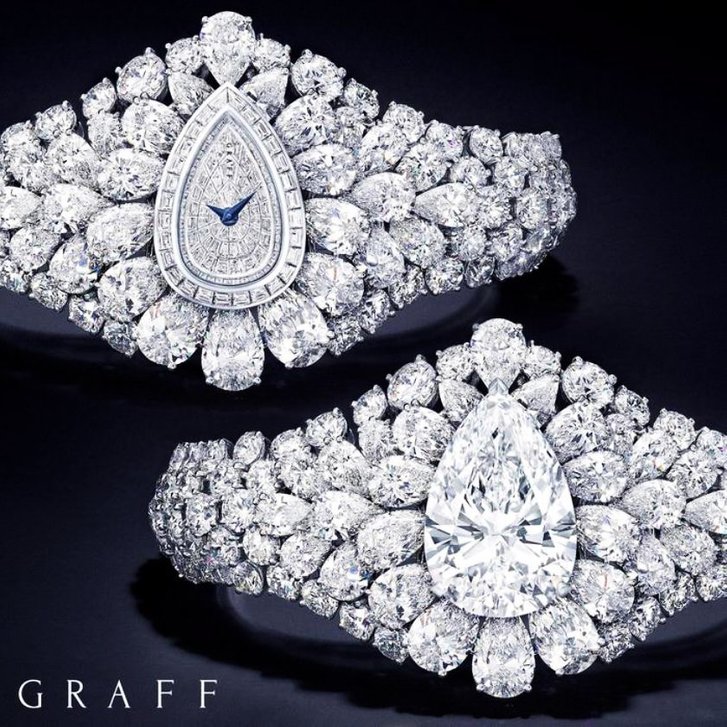 graff diamond the fascination watch and the bracelet formed by transformation