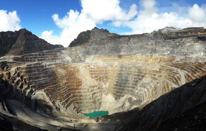 grasberg lombong emas paling besar di dunia dari segi jumlah emas