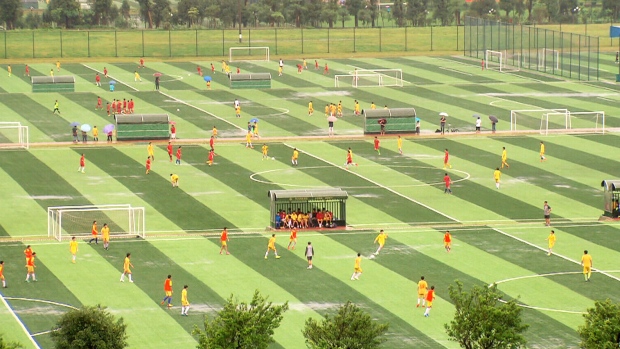 guangzhou evergrande akademi bola sepak terbesar di dunia r