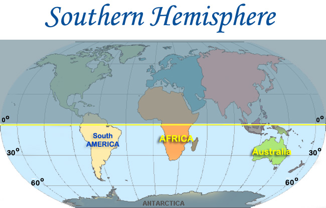 hemisfera selatan
