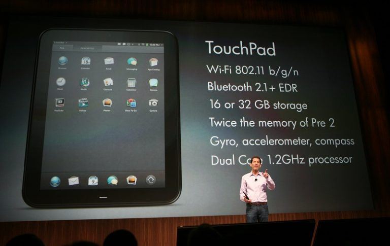hp touchpad produk menemui kegagalan