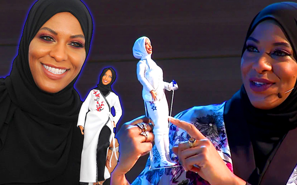 ibtihaj mohamad patung barbie pertama bertudung hijab