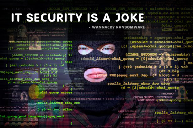 it security is a joke wannacry