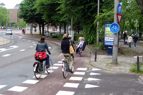 jalan basikal di amsterdam