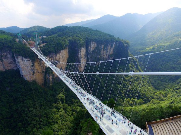 jambatan kaca zhangjiajie