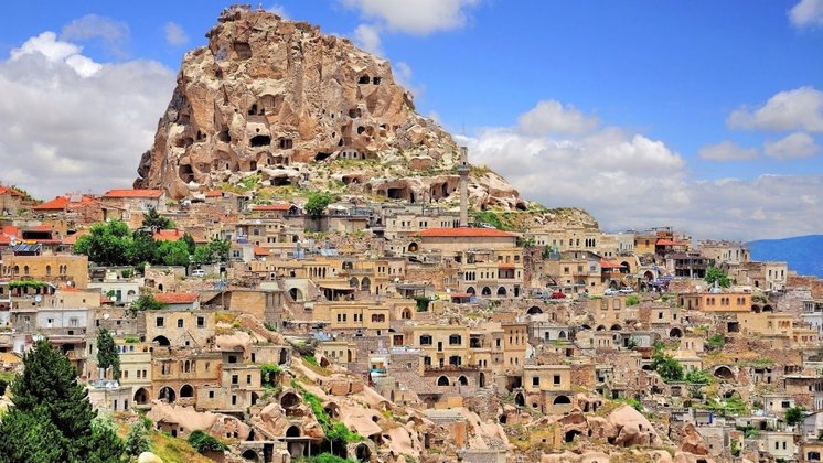 kampung desa paling indah cantik di dunia uchisar turki