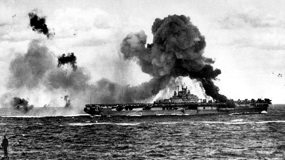 kapal perang as musnah teruk diserang jepun