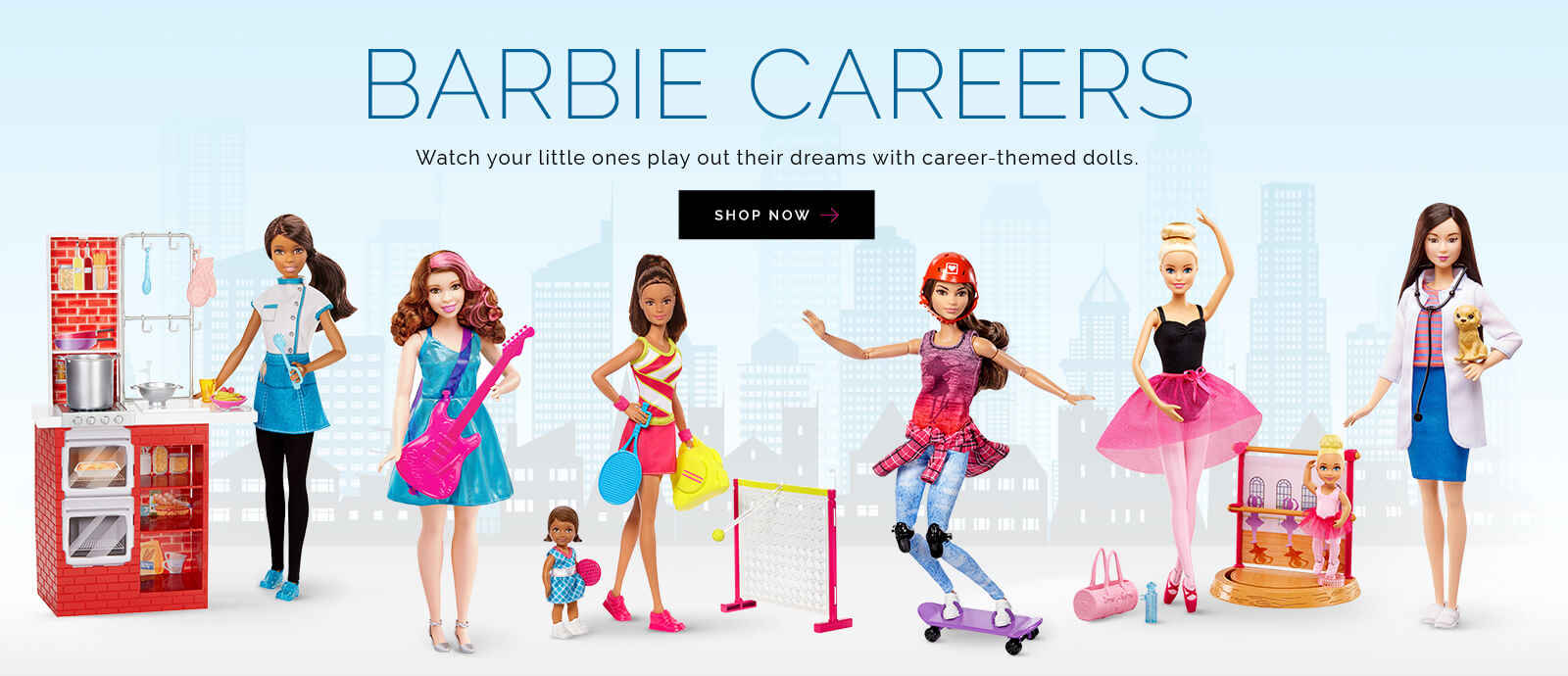 karakter barbie pelbagai kerjaya