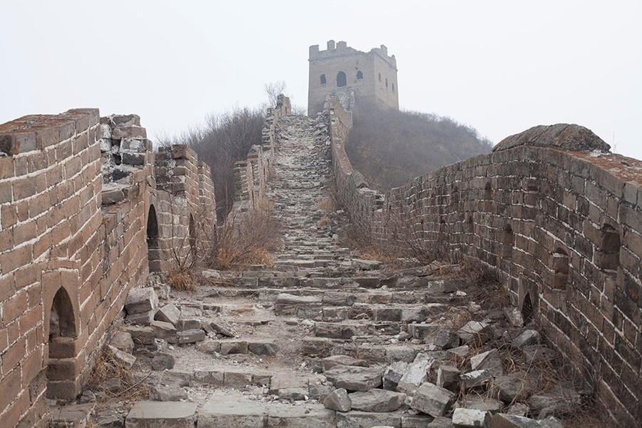 kehancuran tembok besar china