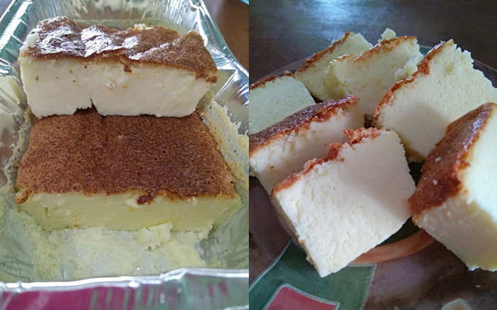 kek cheese 3 bahan