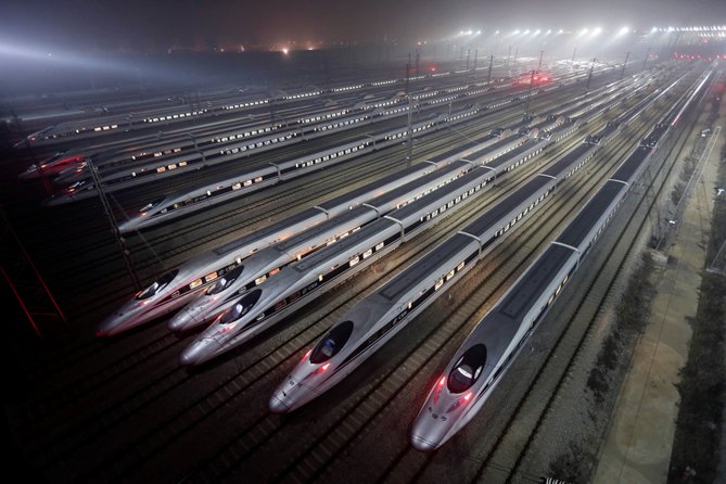 kereta api berkelajuan tinggi china