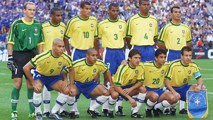 kesebelasan utama brazil pada piala dunia 1998