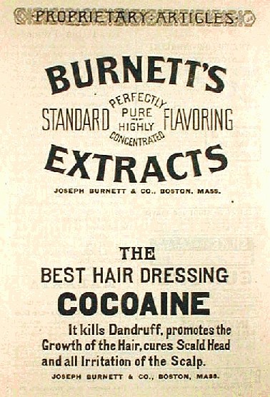 kokain sebagai ubat rambut