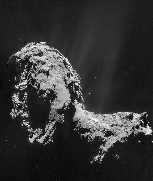 komet 67p churyumov gerasimenko