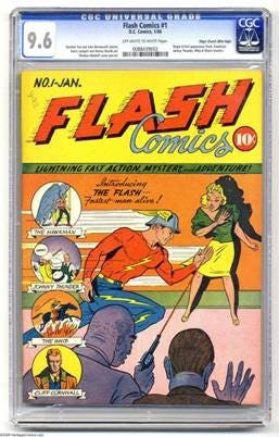 komik flash yang pertama di dunia