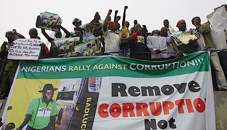 korupsi teruk oleh kerajaan nigeria