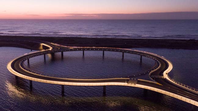 laguna garzon bridge jambatan paling pelik di dunia